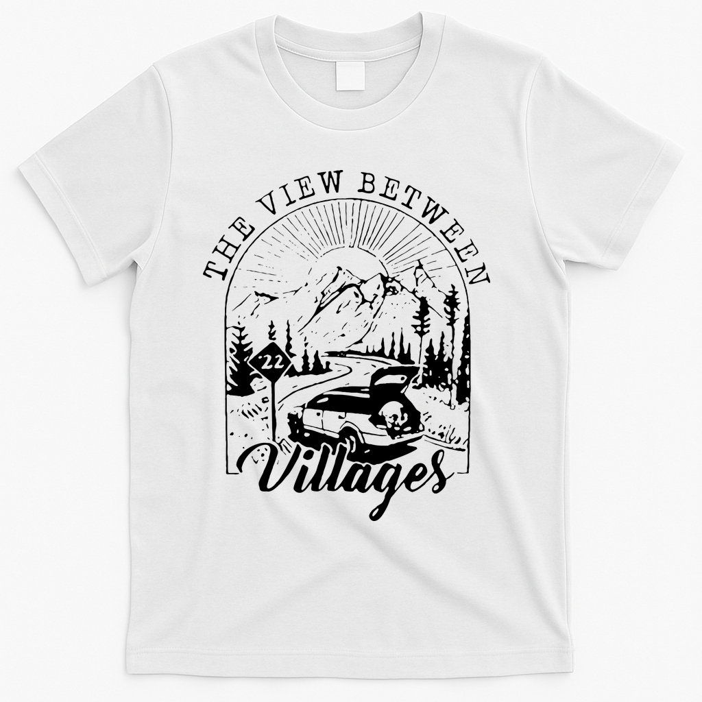 Stick Season Summer 2024 Folk Pop Music T-Shirt - White