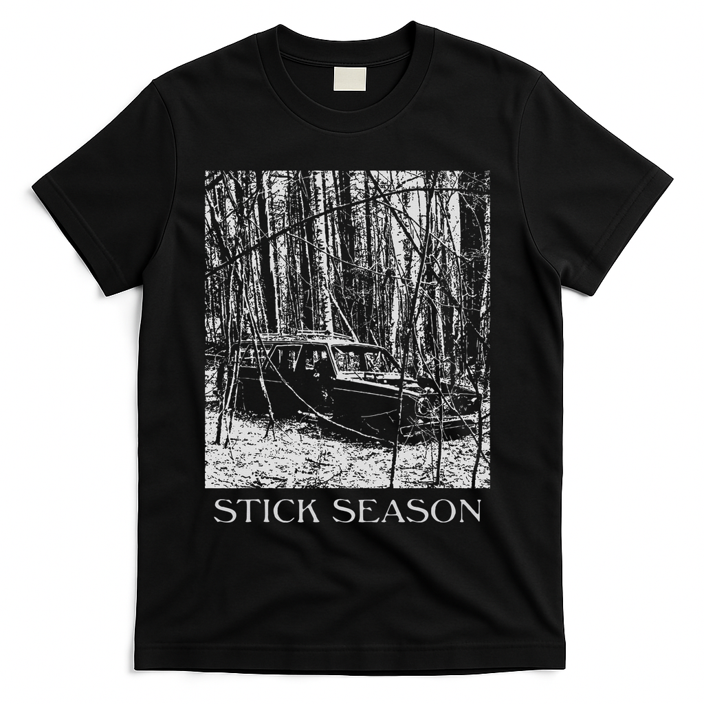 Stick Season Summer Camp T-Shirt - Black
