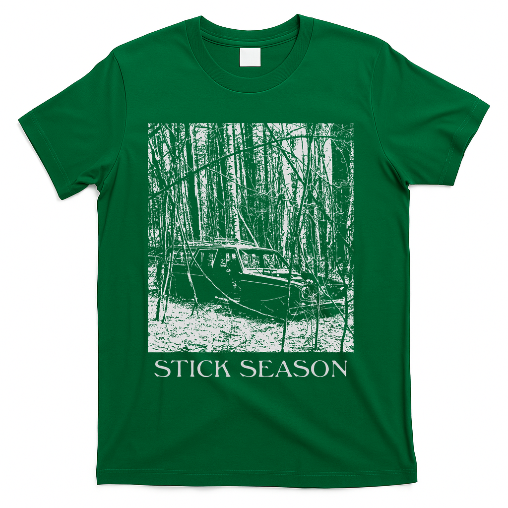 Stick Season Summer Camp T-Shirt - Green