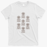 Sunflower Stamps - White