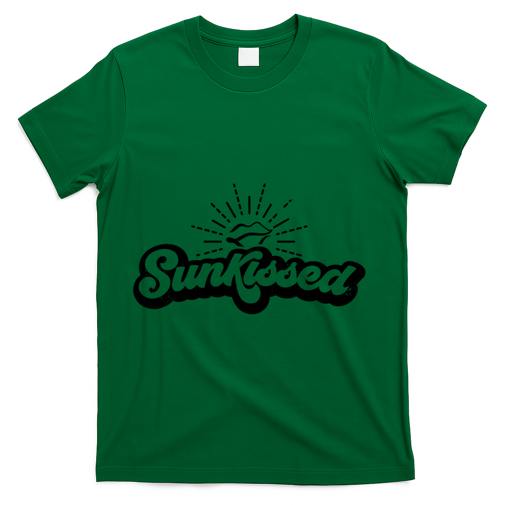 Sunkissed Summer Vacation Vintage T-Shirt - Green