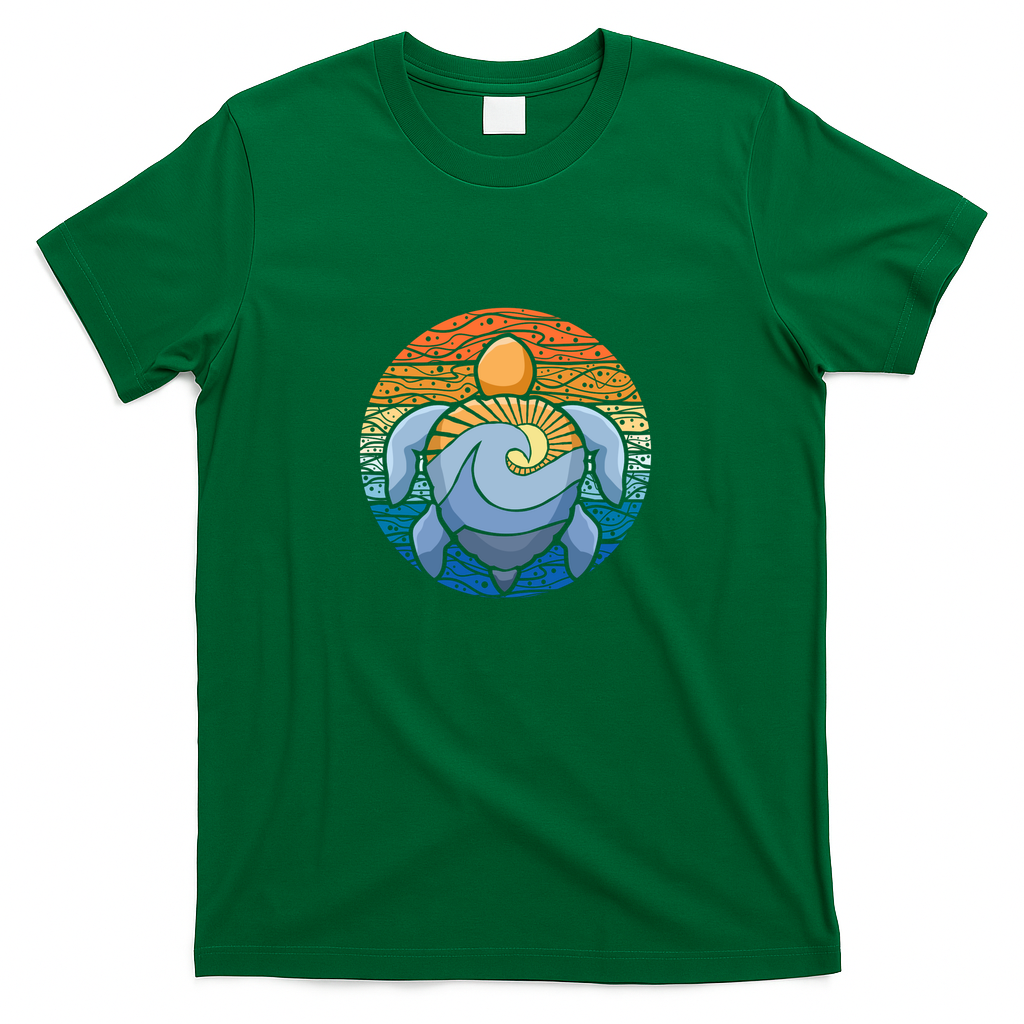 sea turtle adventure - Green