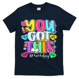 State Testing Day Motivational Teacher Groovy You Got This T-Shirt - Navy
