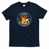 Stable? That's for Horses Funny Duck by Tobe Fonseca - Navy