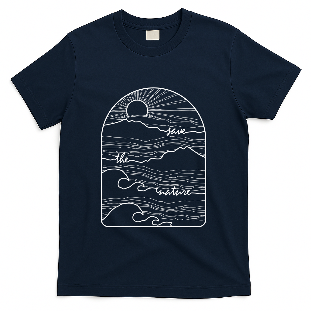 save the nature - Navy