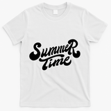 Summer Time Retro T-Shirt - White