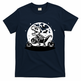 Spooky T-Rex Skeleton - Navy