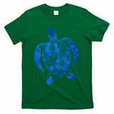 Summer Tropical Turtle T-Shirt - Green