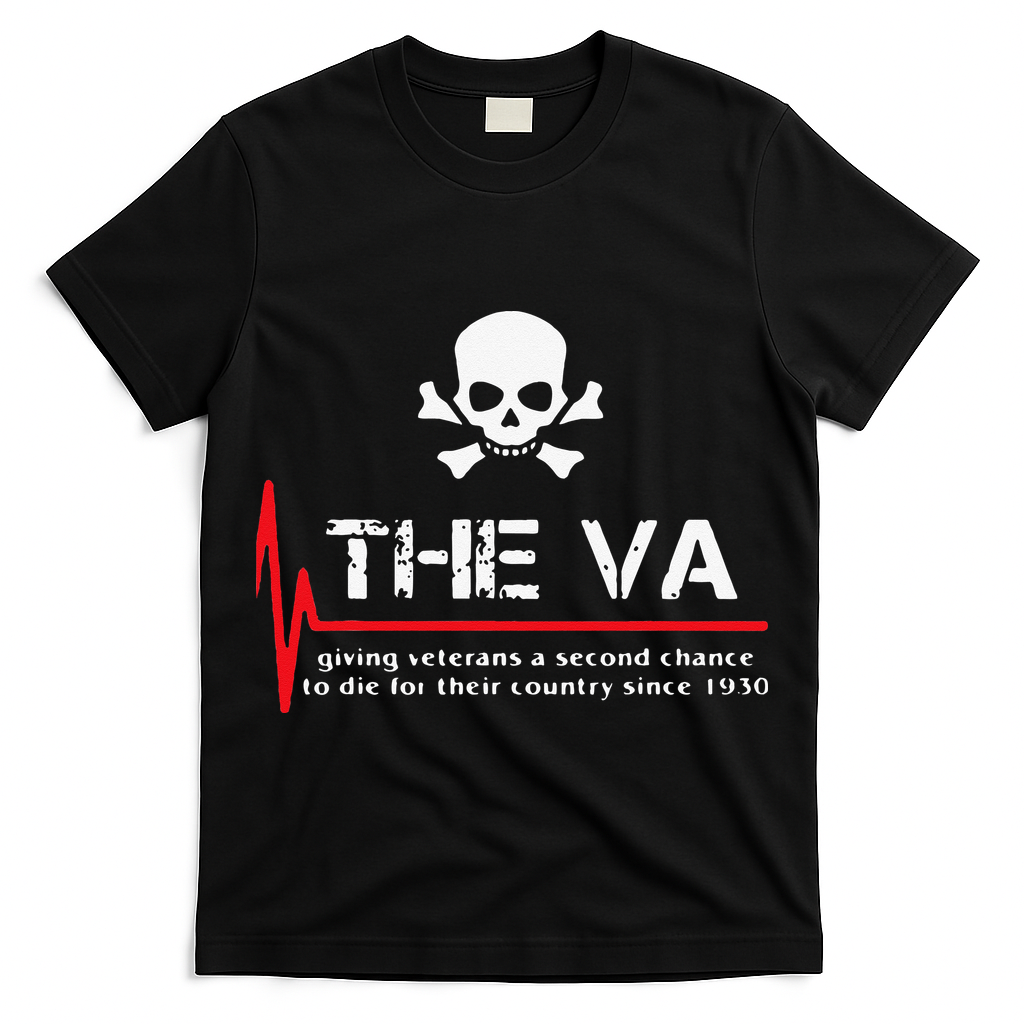 Skull The VA Giving Veterans A Second Chance T-Shirt