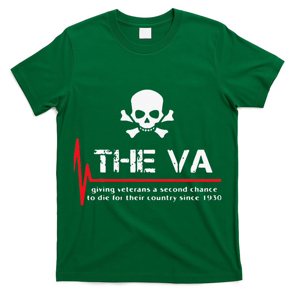Skull The VA Giving Veterans A Second Chance T-Shirt
