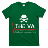 Skull The VA Giving Veterans A Second Chance T-Shirt