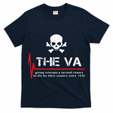 Skull The VA Giving Veterans A Second Chance T-Shirt