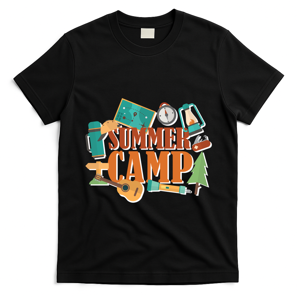 Summer Camp T-Shirt - Black