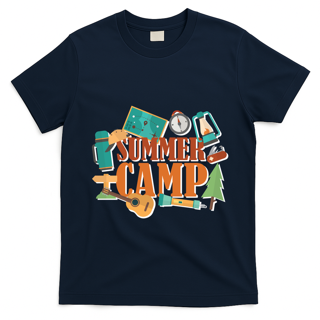 Summer Camp T-Shirt - Navy