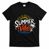 Summer Vibes Beach Lovers And Sun Seekers T-Shirt - Black