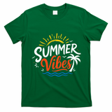 Summer Vibes Beach Lovers And Sun Seekers T-Shirt - Irish Green
