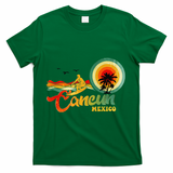 Summer Vacation Cancun Mexico Beach T-Shirt - Green