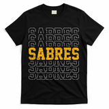 Sabres Vintage Gift Sports Fan T-Shirt - Black
