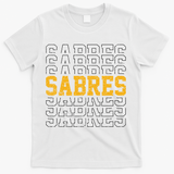 Sabres Vintage Gift Sports Fan T-Shirt - White