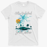 Summer Vacation Retro South Carolina Hilton Head Island T-Shirt - White