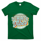 Summer Vibes Retro Cool T-Shirt - Green
