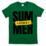 Summer Vibes Vacation T-Shirt - Green