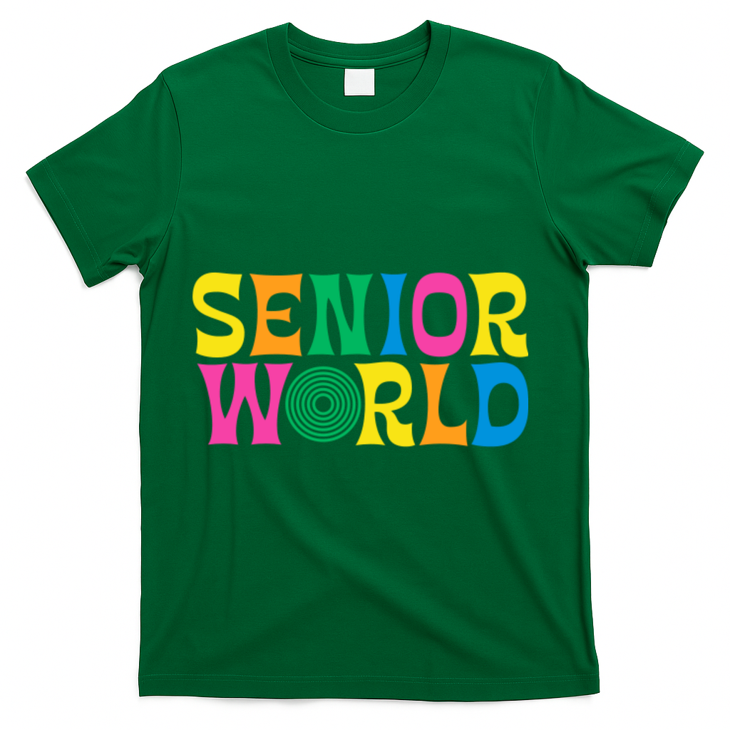 Senior World T-Shirt - Green