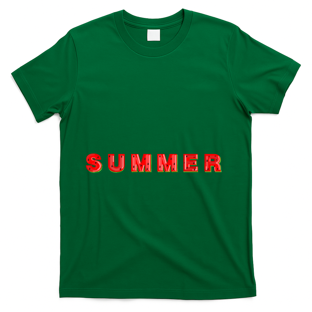 Summer Watermelon Vacation T-Shirt - Green