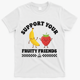 Support Your Fruity Friends Love Wins T-Shirt - White