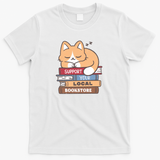 Support Your Local Bookstore - White