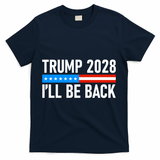 Trump 2028 I'll Be Back T-Shirt - Navy