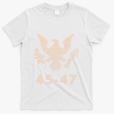 Trump 45 47 Vintage Grunge Retro 4th Of July 1776 2026 250 T-Shirt - White