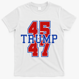 Trump 45 47 T-Shirt - White