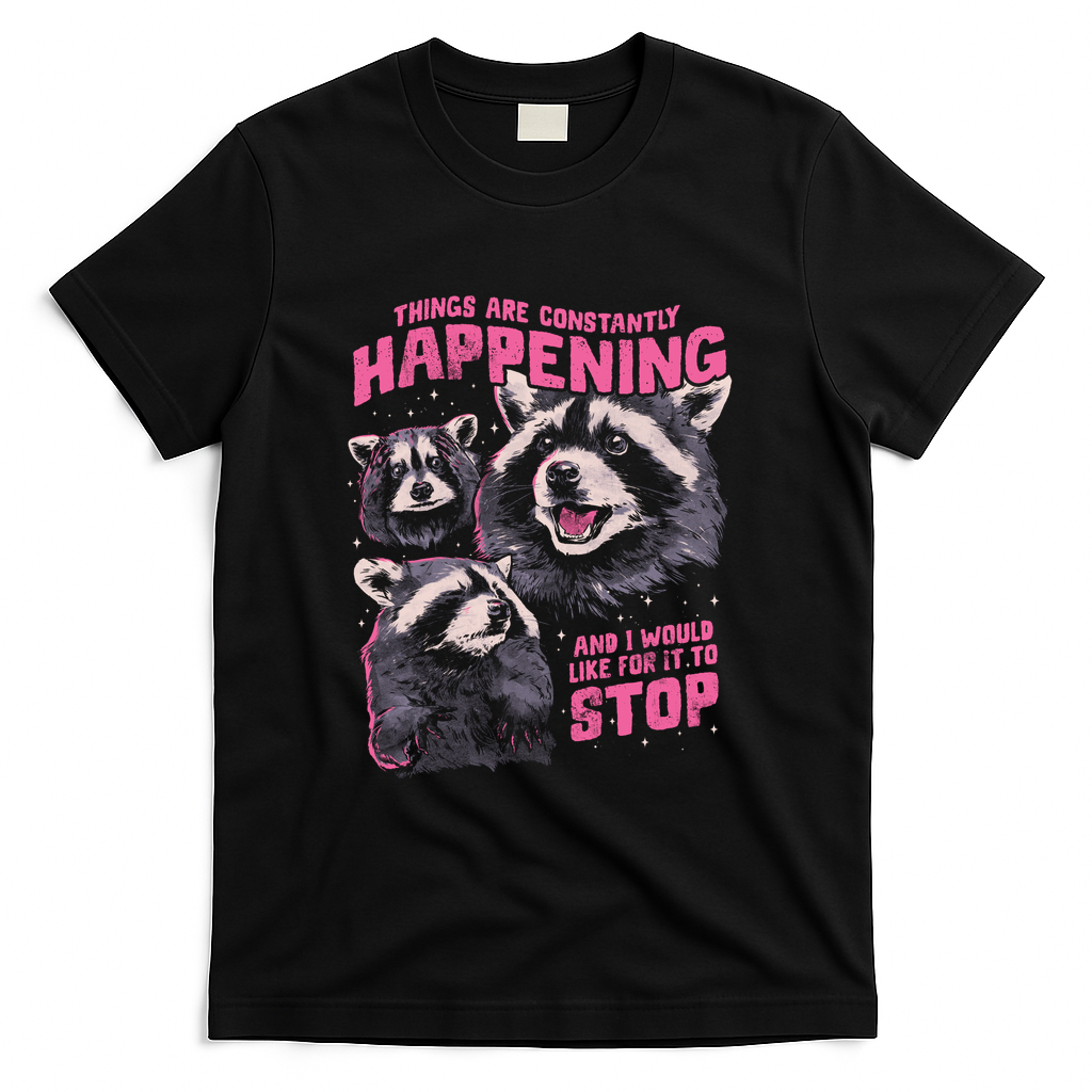 Things Are Constantly Happening - Black