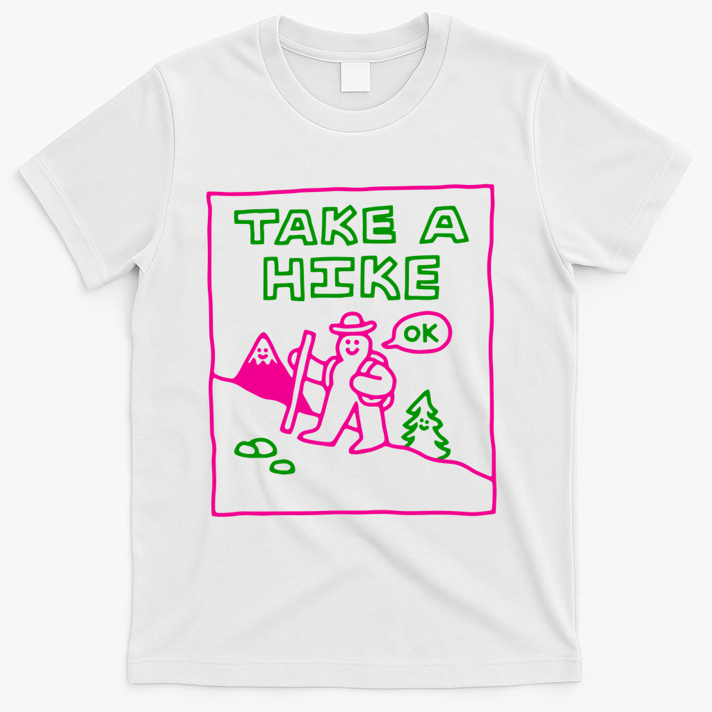 Take a Hike - White