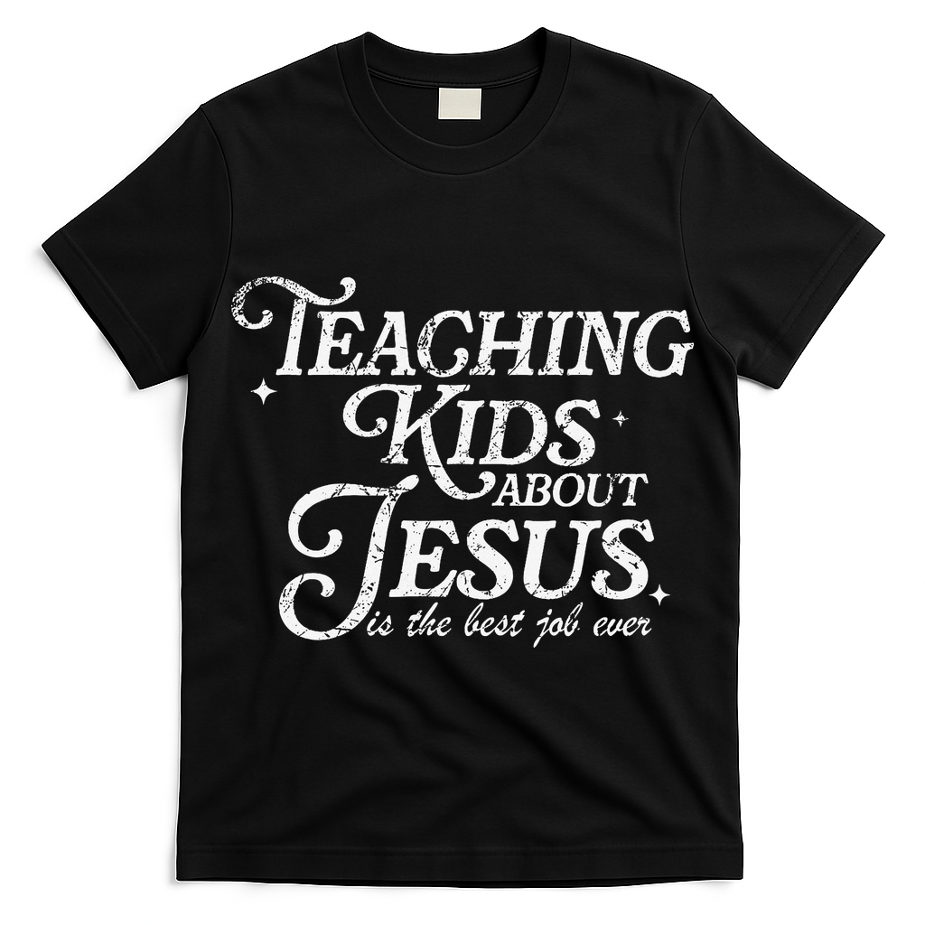 Teaching About Jesus Is The Best Job Ever Christian T-Shirt