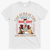 Tale As Old As Time Belles Book Shop T-Shirt - White