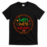 Tastes And Smells Of Autumn T-Shirt - Black