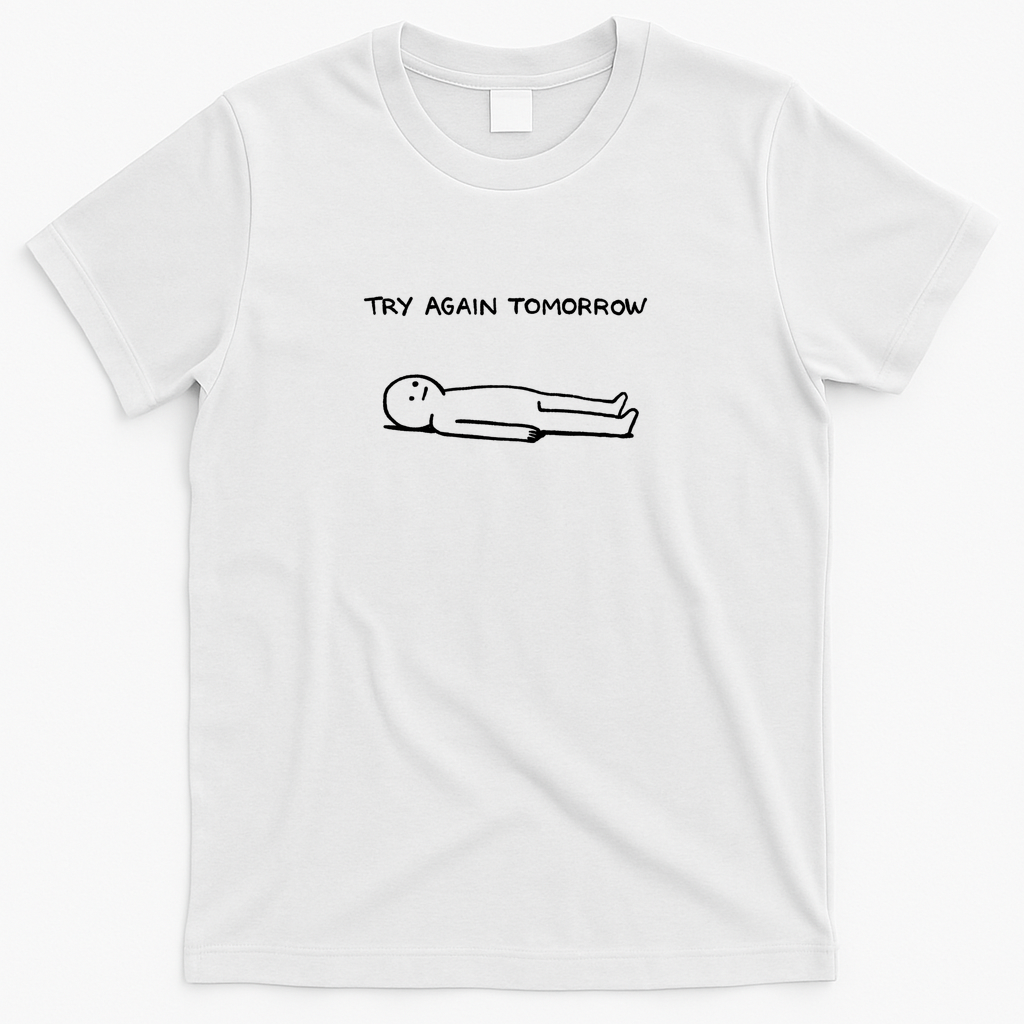 Try Again Tomorrow - White