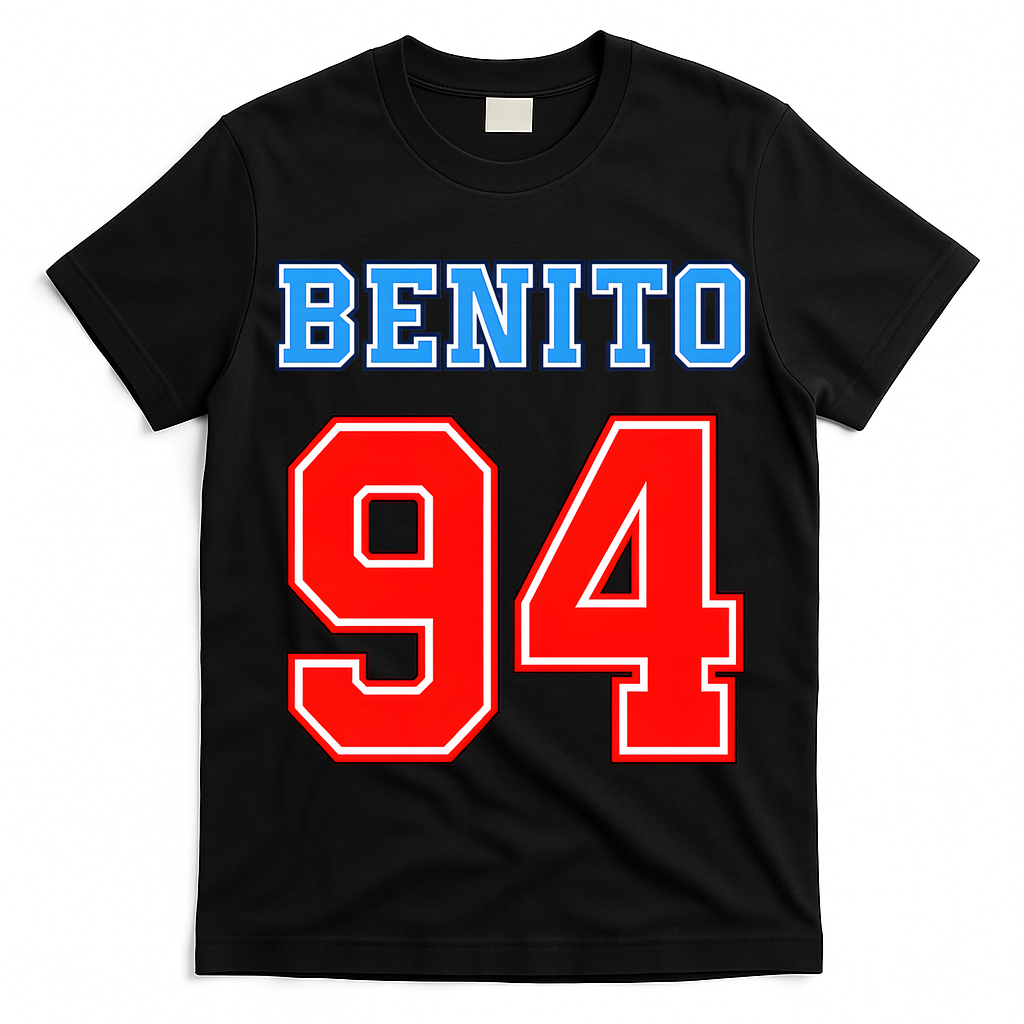 Team Benito 94 Jersey Number T-Shirt