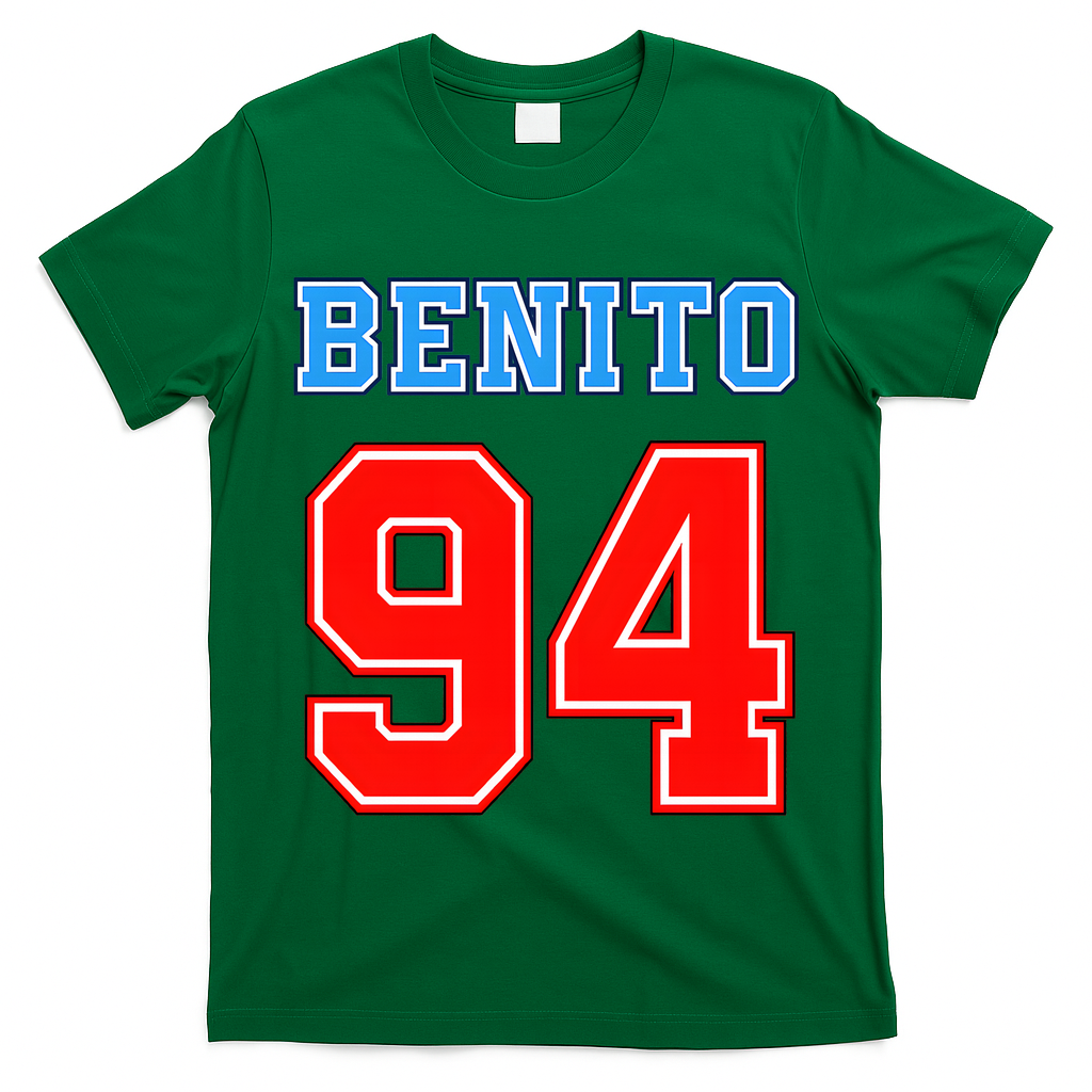 Team Benito 94 Jersey Number T-Shirt
