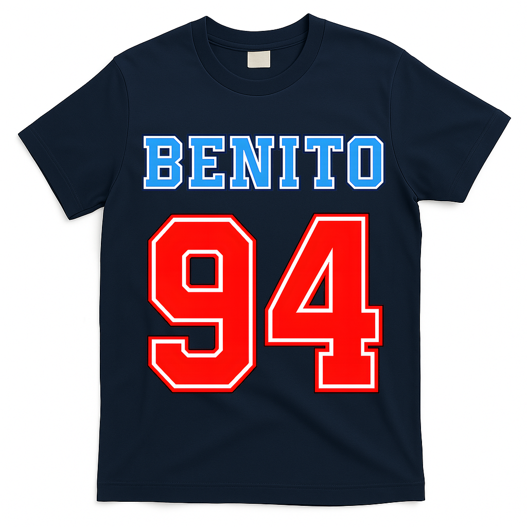 Team Benito 94 Jersey Number T-Shirt
