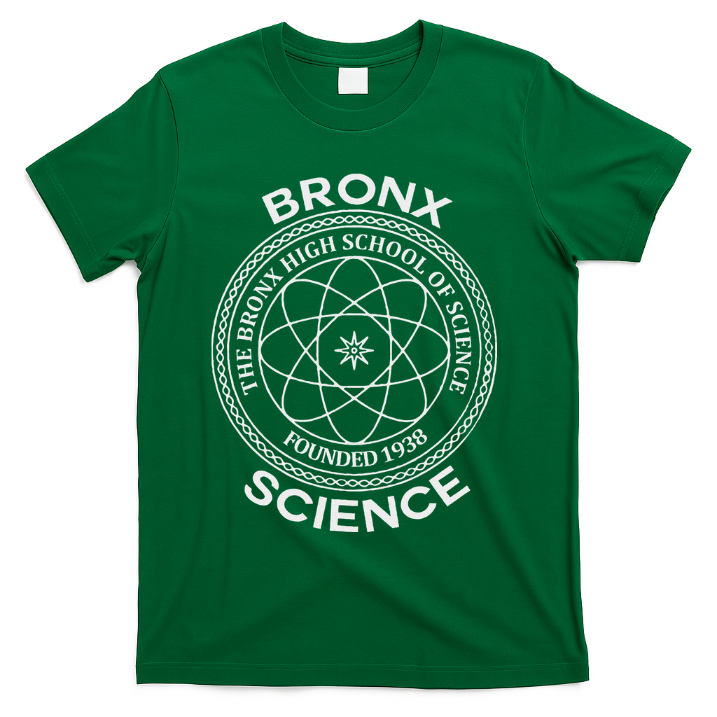 The Bronx Science High School Of Founded 1938 T-Shirt - Green