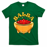 Tortilla Chips And Salsa Funny Matching Halloween Costumes T-Shirt - Irish Green