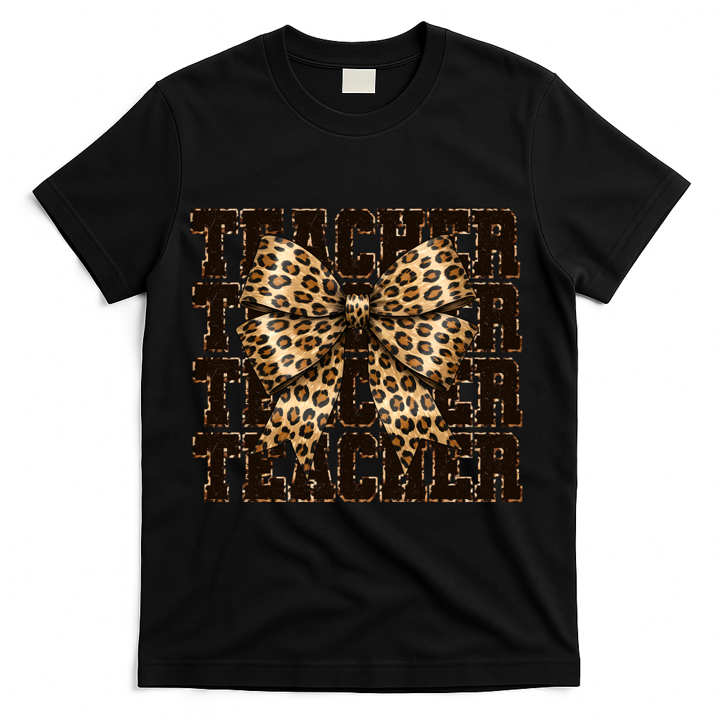 Teacher Coquette Back To School  T-Shirt - Black