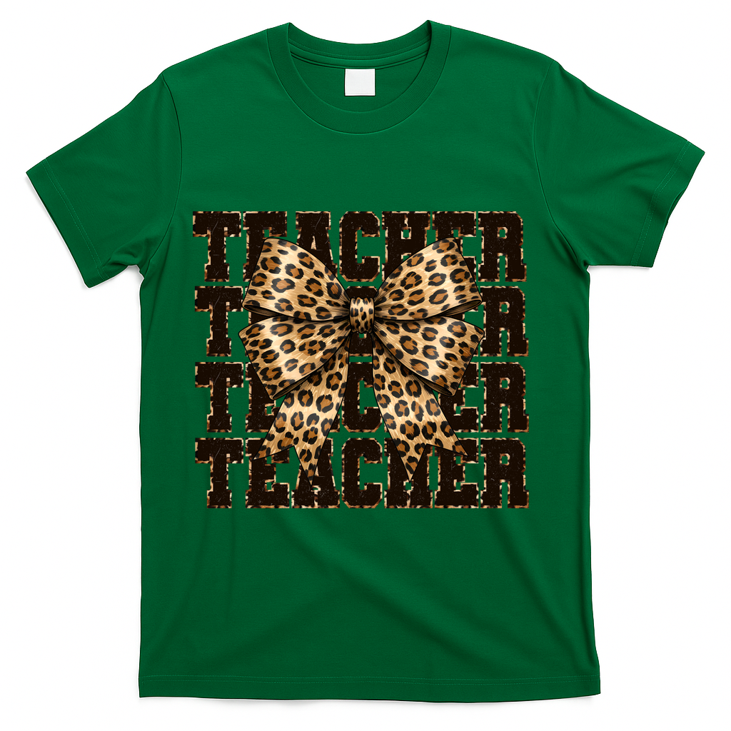 Teacher Coquette Back To School  T-Shirt - Green