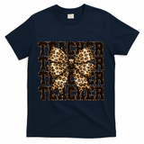 Teacher Coquette Back To School  T-Shirt - Navy