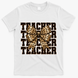 Teacher Coquette Back To School  T-Shirt - White