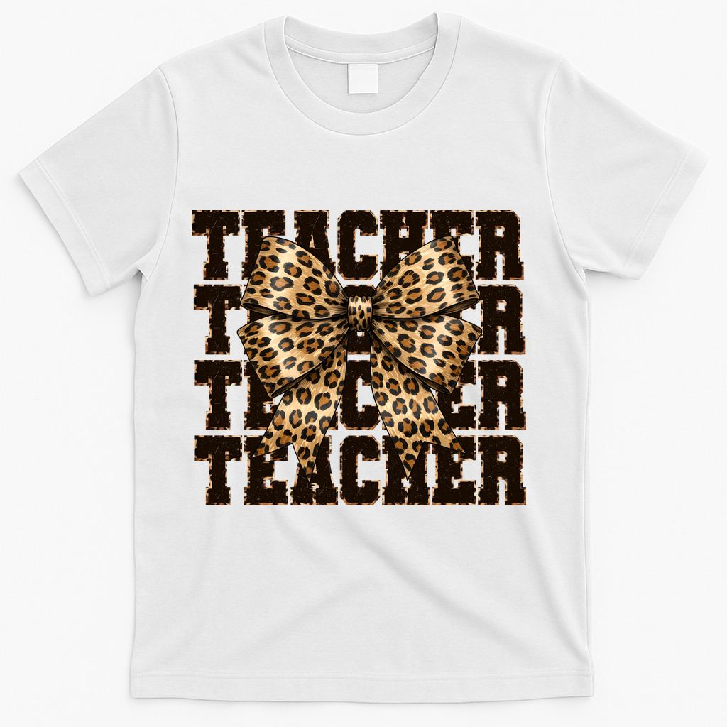 Teacher Coquette Back To School  T-Shirt - White