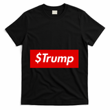 $Trump Coin Meme Cryptocurrency Crypto Donald Trump T-Shirt - Black